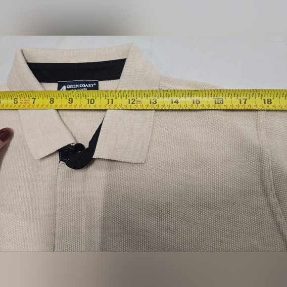 NWT Geen Coast Mens Pullover Sweater MADE IN ITALY Sz 54 - Picture 13 of 14